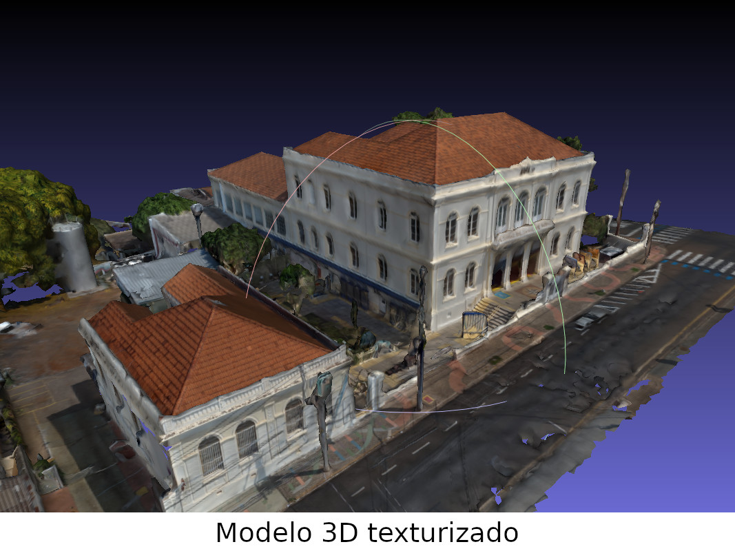 Modelo 3D texturizado